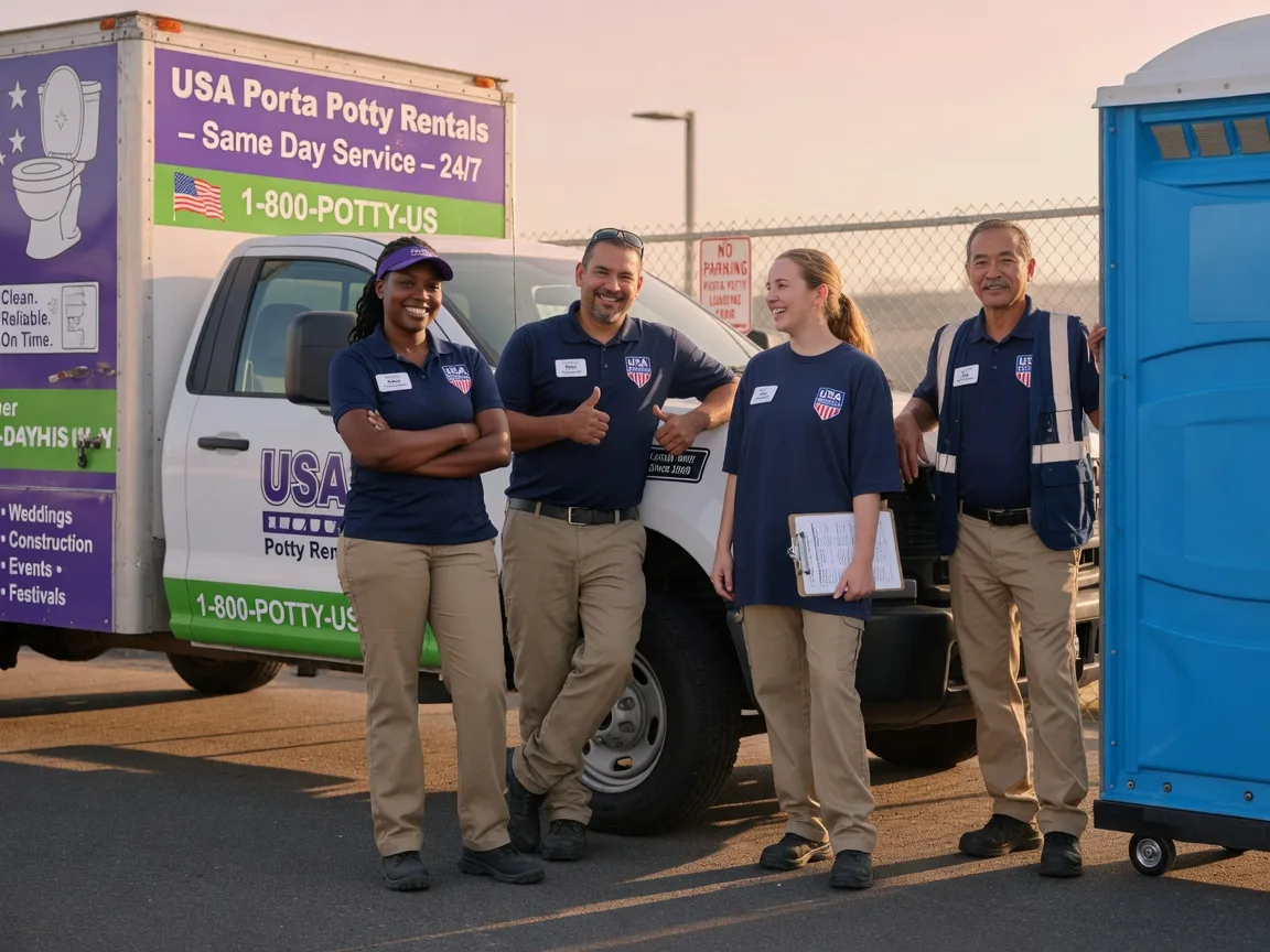 Porta Potty Rental company in Pleasant Garden, NC